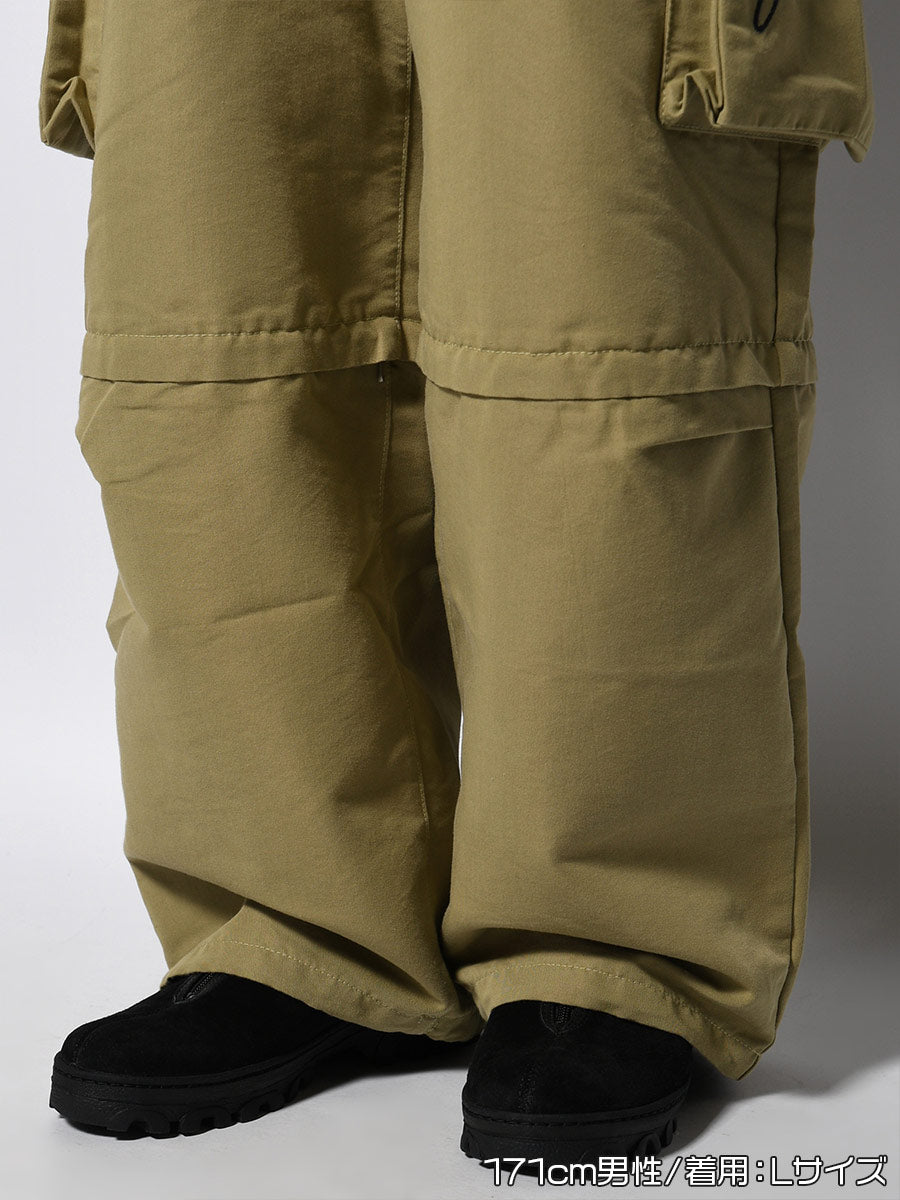 CARGO PANTS -KHAKI-