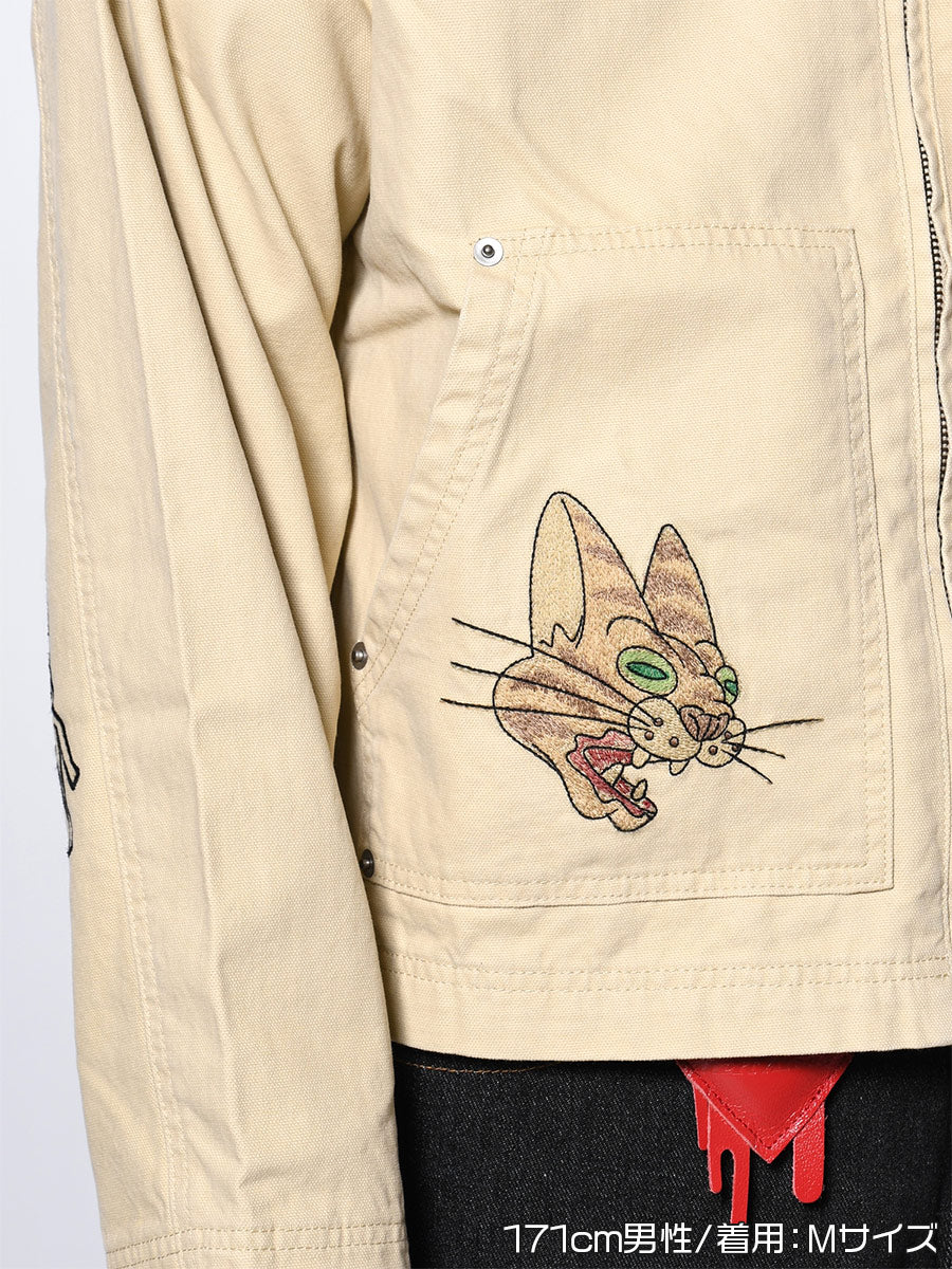 DUCK JKT -BEIGE-