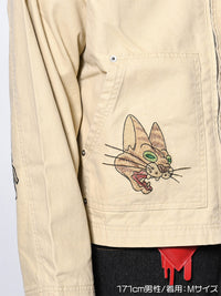 DUCK JKT -BEIGE-