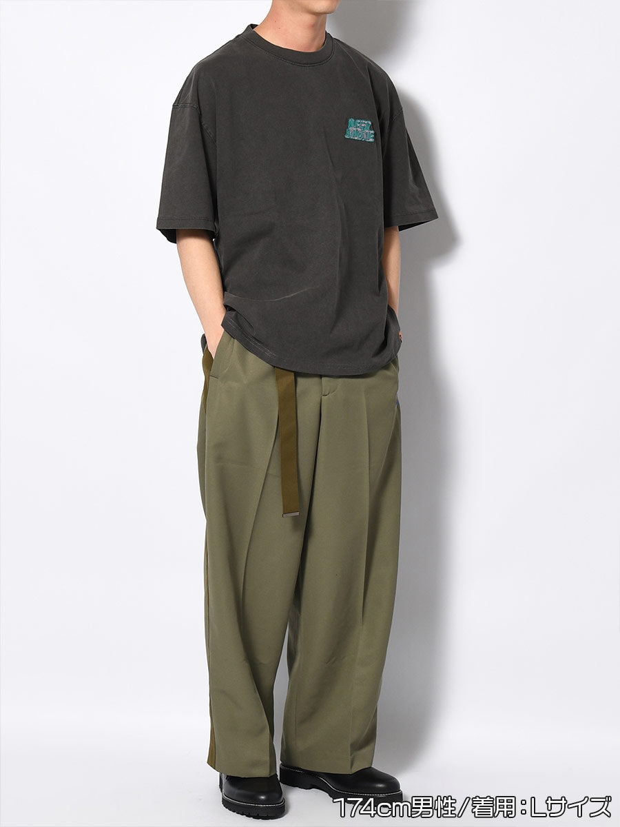 GIRL PIGMENT S/S TEE -CHARCOAL-