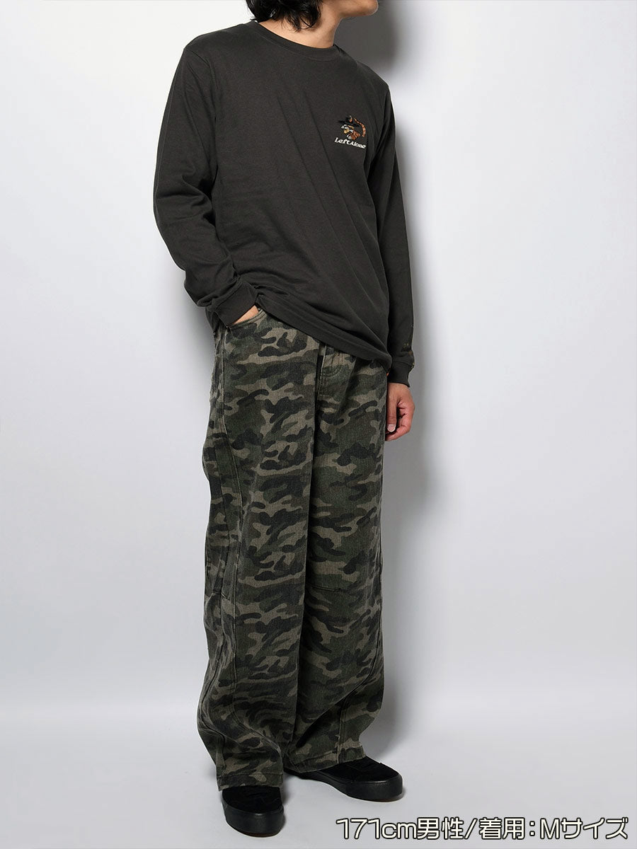 ICON CAT L/S TEE -SUMI-