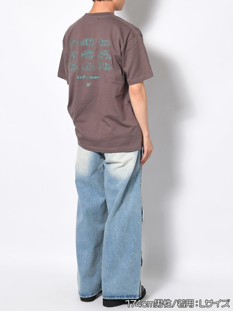 QUARREL S/S TEE -CHARCOAL-