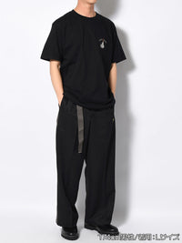 GHOST S/S TEE -BLACK-