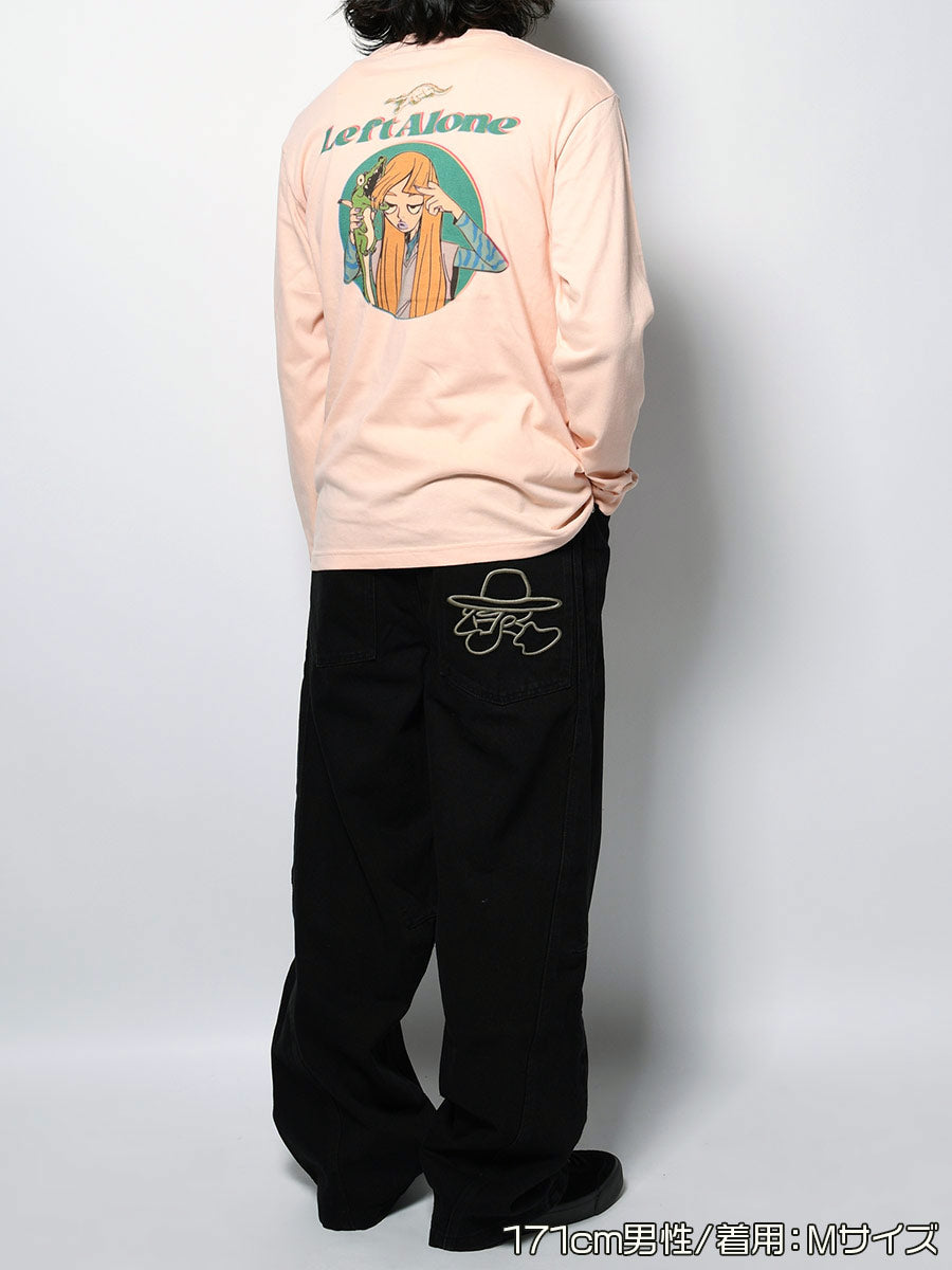 CROCO GIRL L/S TEE -PINK-
