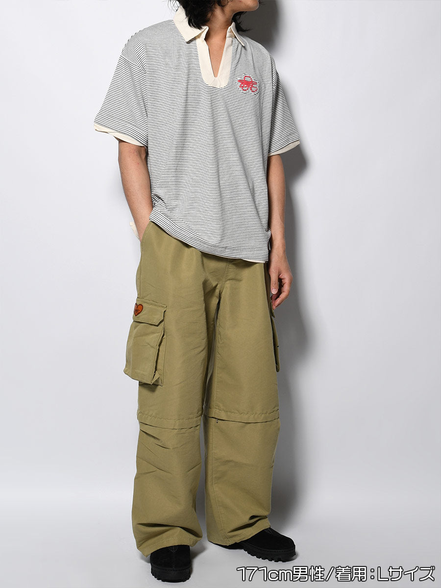 BORDER SS SKIPPER SH -WHITE-