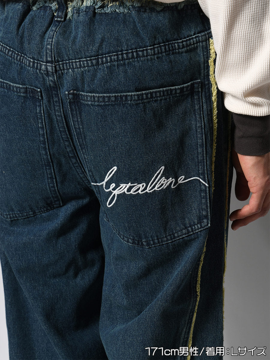 CHANGE DENIM PANTS -W.INDIGO-