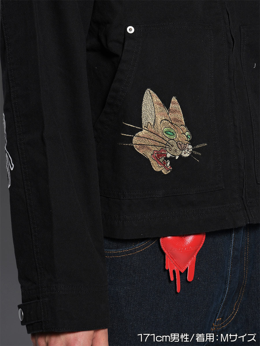 DUCK JKT -BLACK-
