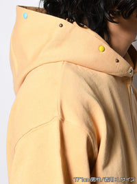 STUDS ICON ZIP PARKA -YELLOW-