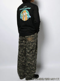 CROCO GIRL L/S TEE -BLACK-