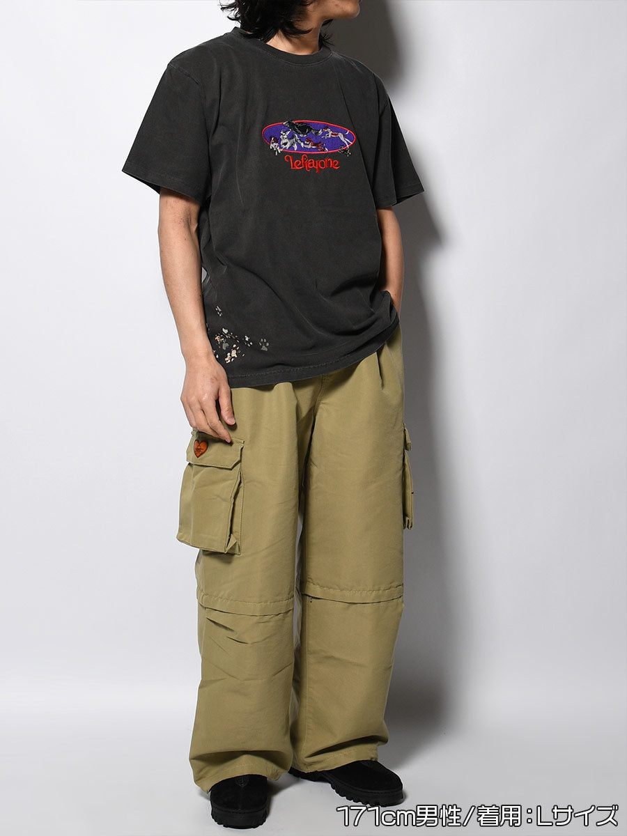 PIGMENT DOG SS TEE -BLACK-