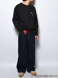 CONFESS SWEAT -BLACK-