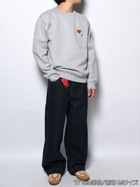 CONFESS SWEAT -HEATHER GREY-
