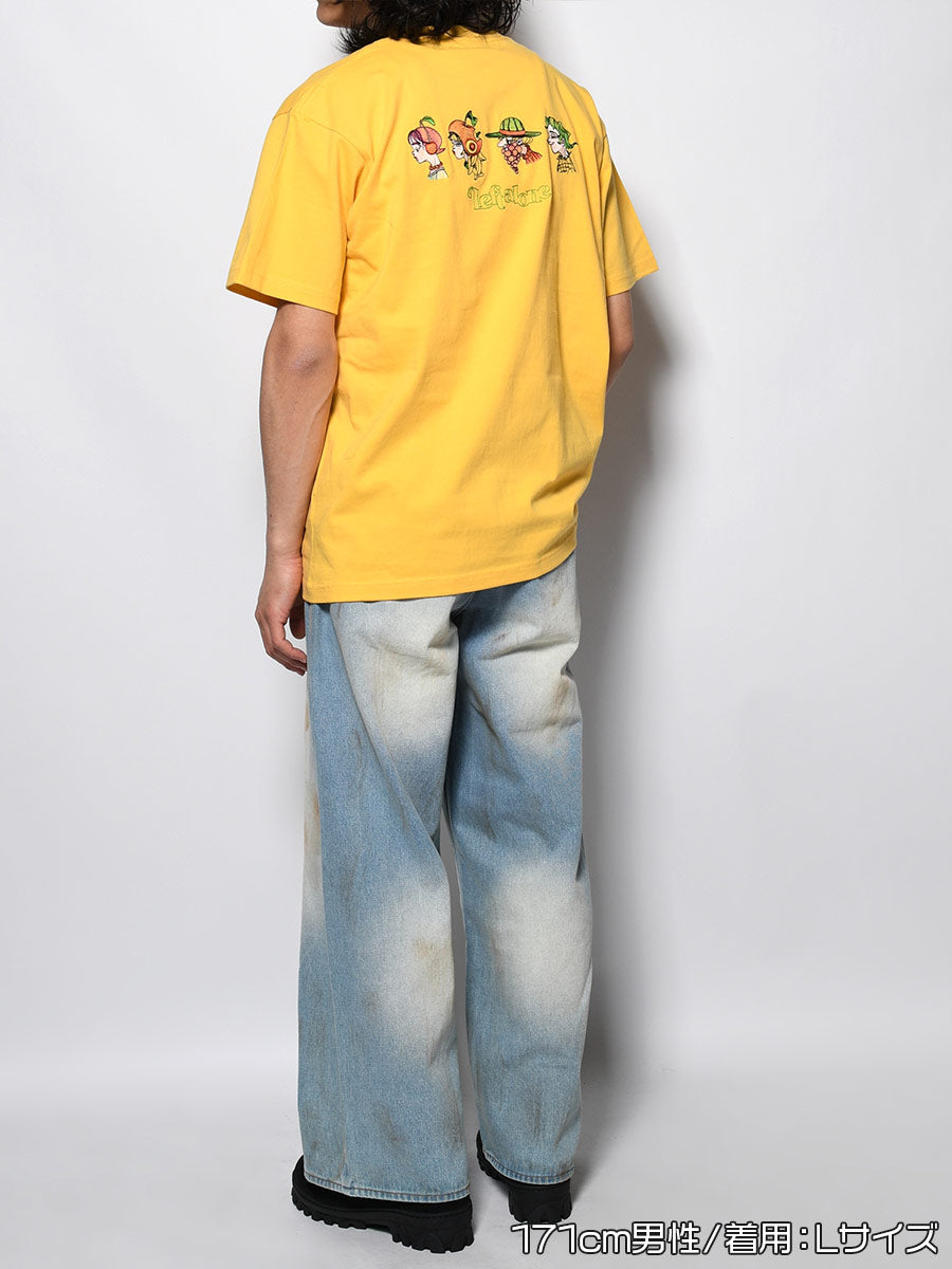 FRUIT SS TEE -YELLOW-