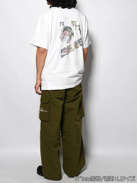 GHOST POCKET TEE -WHITE-