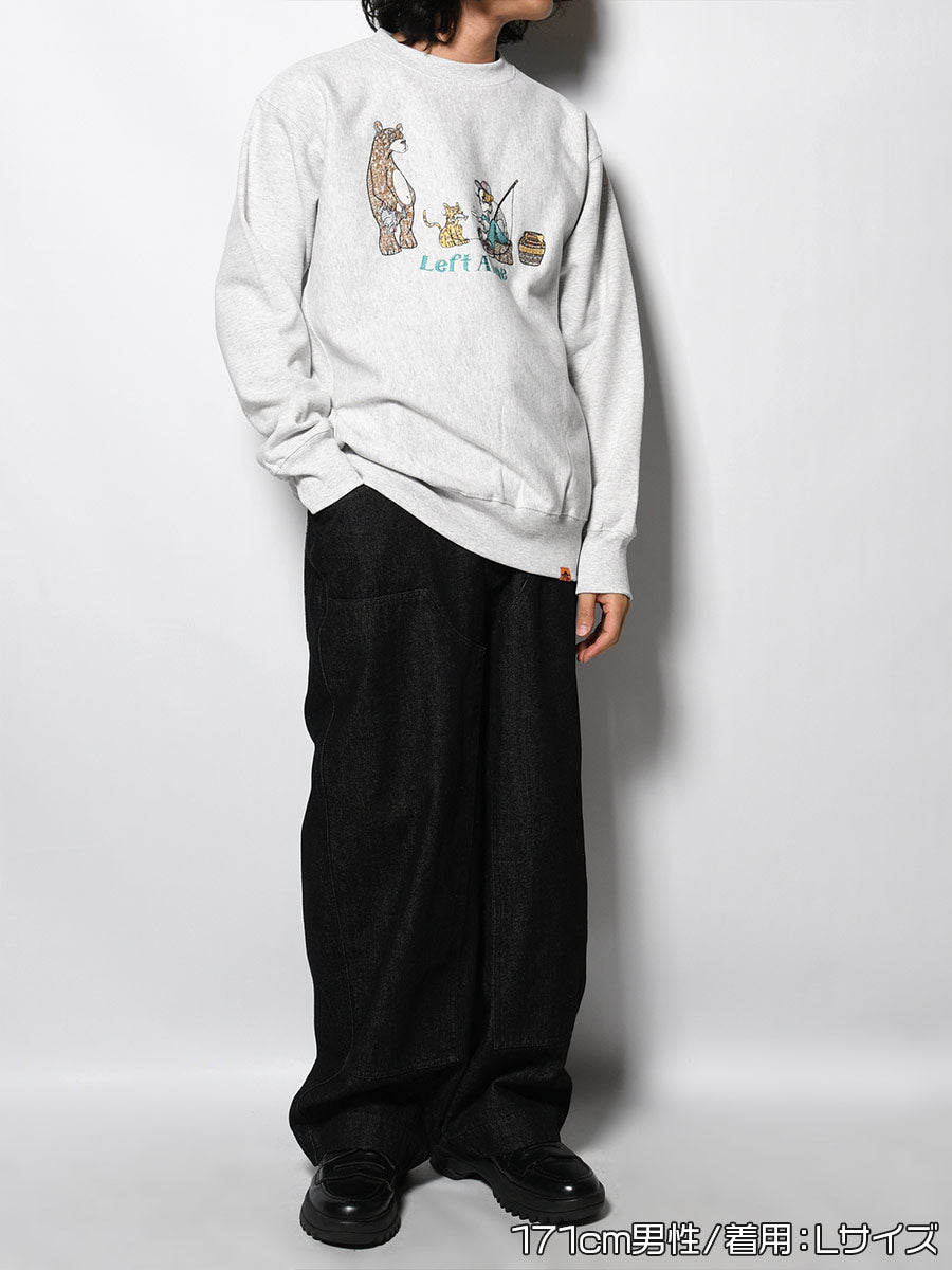 EXCHANGE SWEAT -ASH-