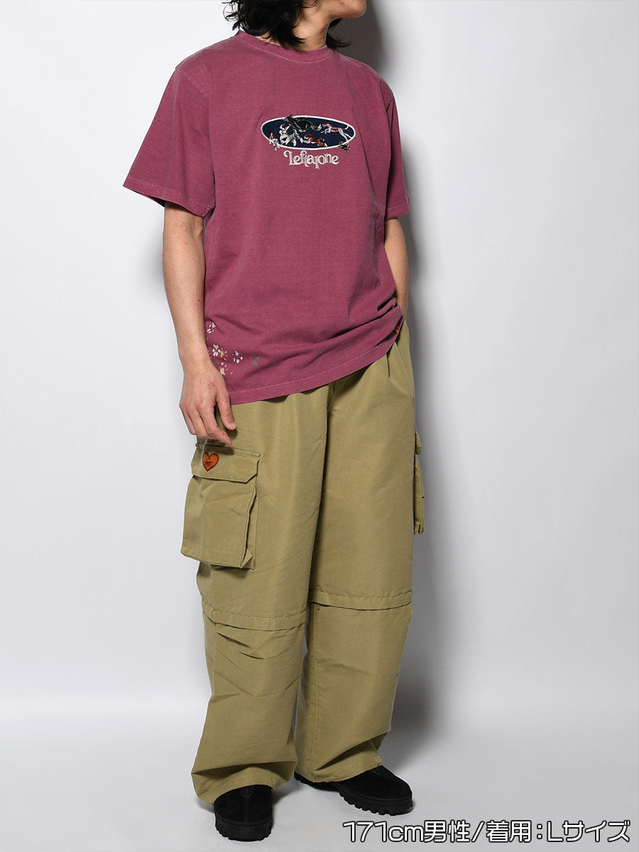 PIGMENT DOG SS TEE -PURPLE-