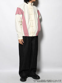 NYLON TRACK JKT -IVORY-