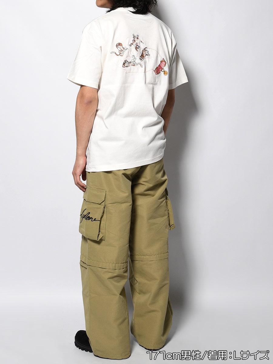 FREE DOG SS TEE -OFF WHITE-