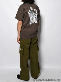 GHOST POCKET TEE -CHARCOAL-