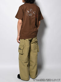 FREE DOG SS TEE -BROWN-