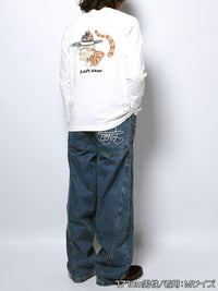 ICON CAT L/S TEE -WHITE-