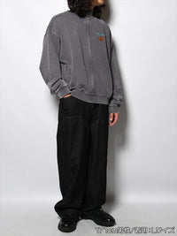 STAND ZIP SWEAT -GREY-