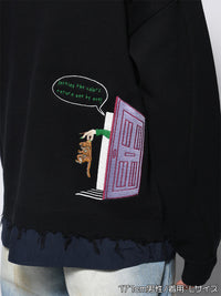 CREW KNIT -BLACK-