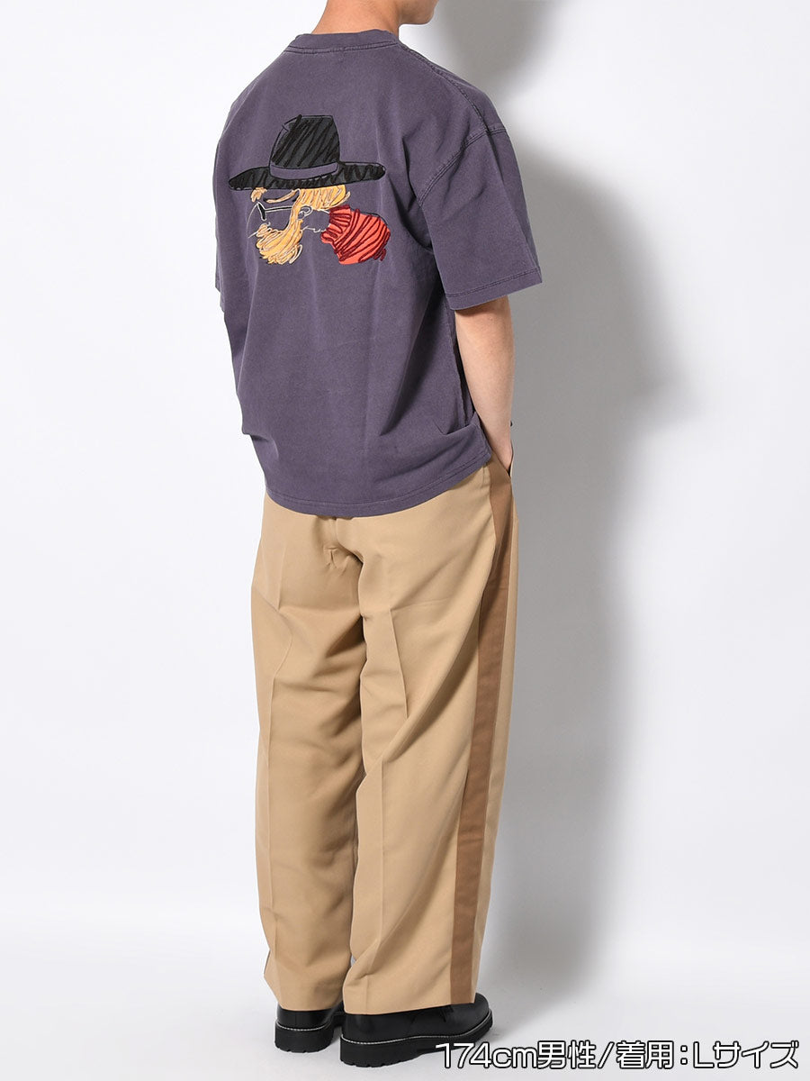 ICON PIGMENT S/S TEE -PURPLE-