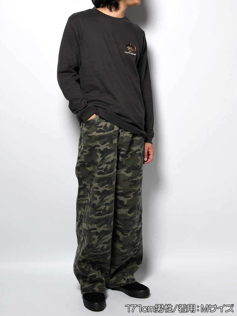 CHANGE DENIM PANTS -CAMO-
