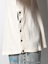 THERMAL RINGER LS TEE -IVORY-