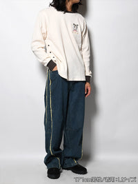 CHANGE DENIM PANTS -W.INDIGO-