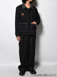 COVERALL JKT -BLACK-