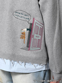CREW KNIT -GREY-