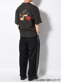ICON PIGMENT S/S TEE -CHARCOAL-
