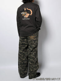 ICON CAT L/S TEE -SUMI-