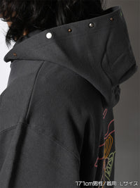 STUDS ICON ZIP PARKA -SUMI-