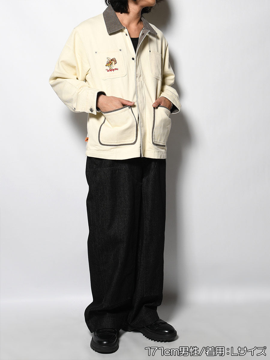 COVERALL JKT -IVORY-