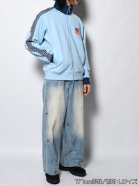 ZEBPARD TRACK JKT -LIGHT BLUE-