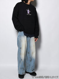 CREW KNIT -BLACK-