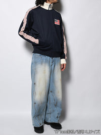 ZEBPARD TRACK JKT -NAVY-