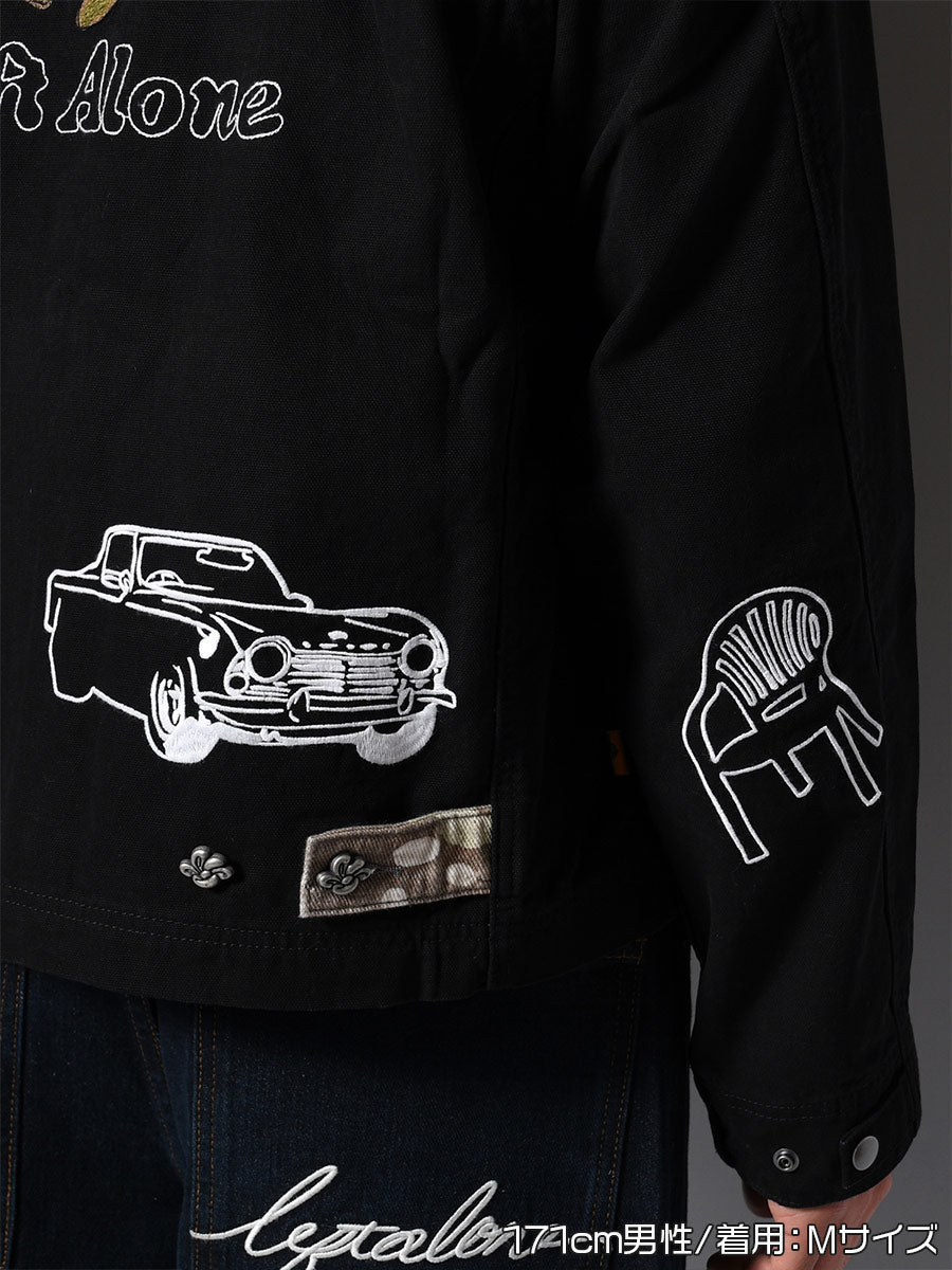 DUCK JKT -BLACK-