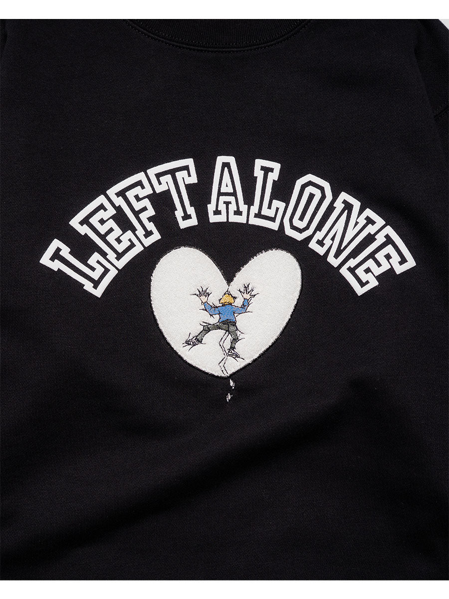BREAK HEART SWEAT -BLACK-