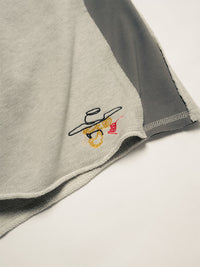 SWEAT SHORTS -HEATHER GREY-