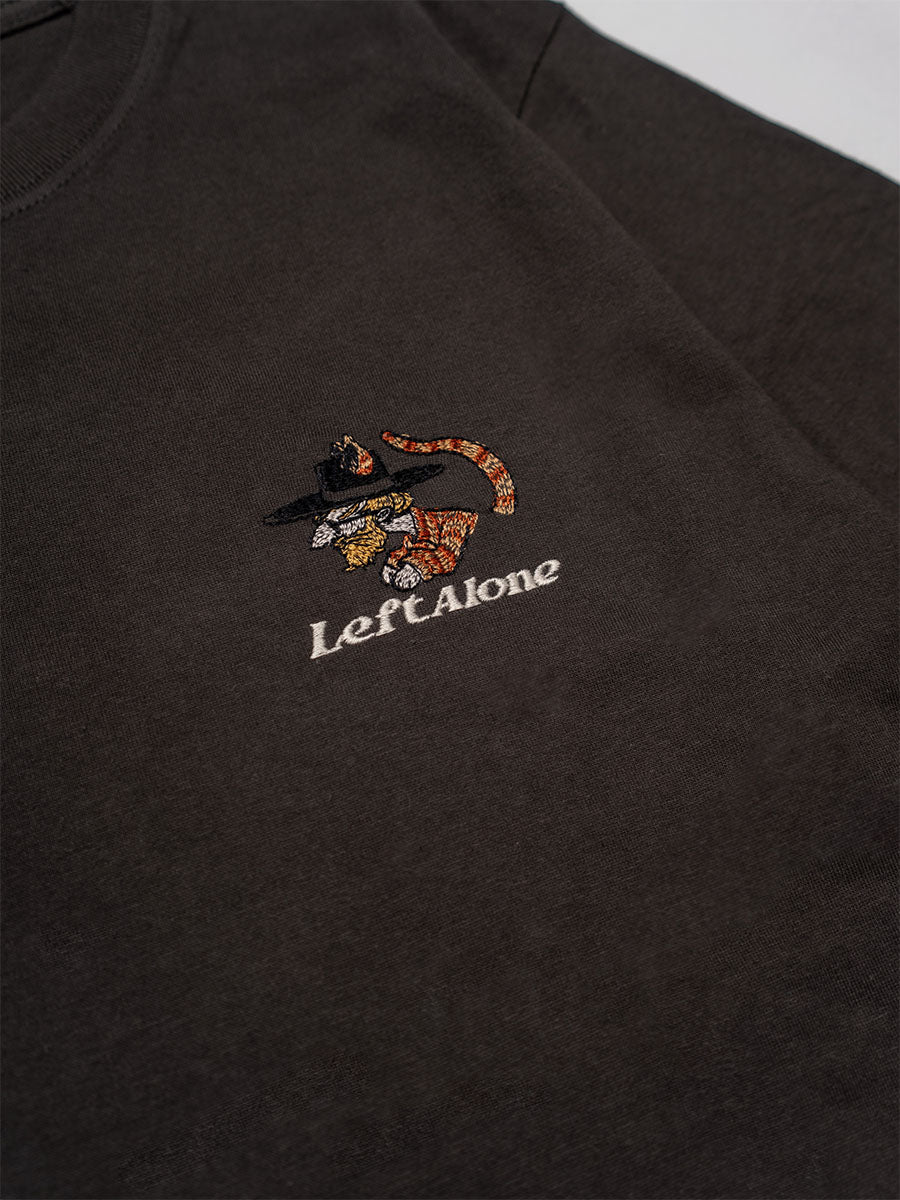 ICON CAT L/S TEE -SUMI-