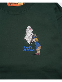 GHOST PUFF SWEAT -GREEN-