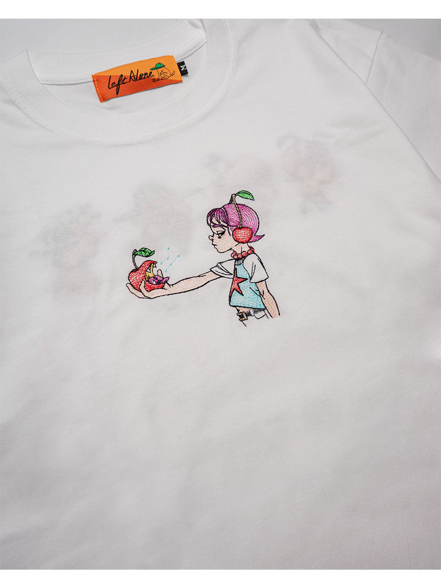FRUIT SS TEE -WHITE-
