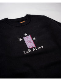 CREW KNIT -BLACK-