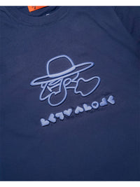 3D ICON SS TEE -NAVY-