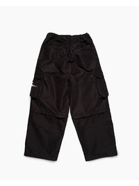 CARGO PANTS -BLACK-
