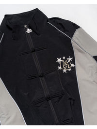 NYLON TRACK JKT -BLACK-
